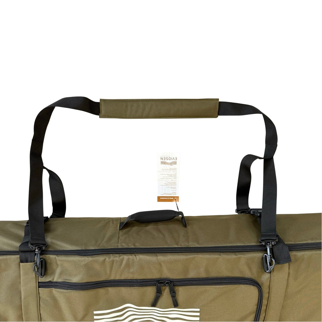 EVIDSEN - TROMSØ Travel Snowboard Bag Wheeled - Khaki
